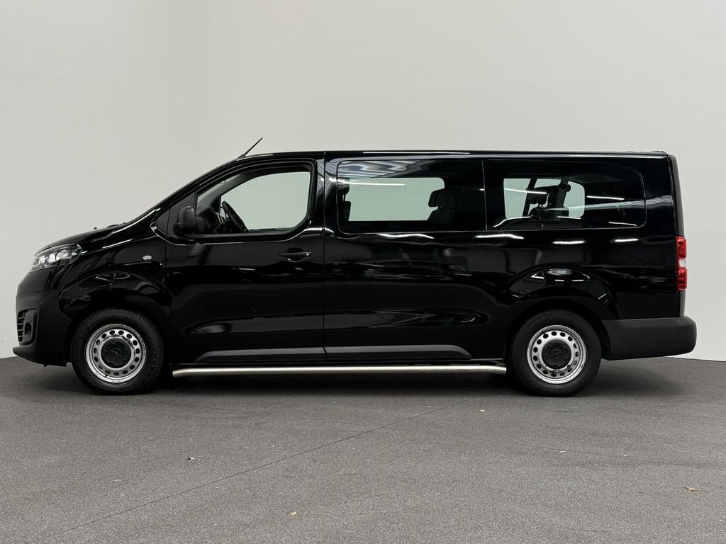 Opel Vivaro-e Combi L3H1 75 kWh 9-persoons PERSONENBUS Airco, Auto's, Opel, Overige carrosserieën, 110 €/maand, 329 km, Zwart