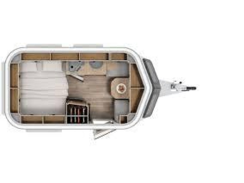 Eriba Touring 310 Mover | Voortent | 790 KG, Bedrijf, Eriba, Tot 4 meter, Dwarsbed