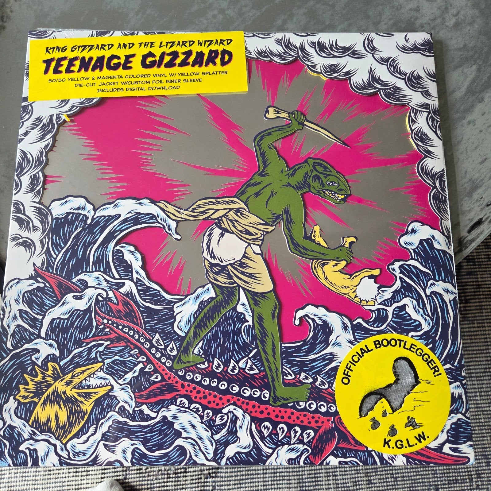 King Gizzard and the Lizard Wizard - LP Teenage Gizzard, Ophalen of Verzenden, Nieuw in verpakking