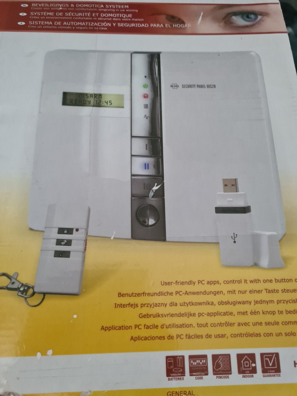 Elro Beveiligings- en Domotica Systeem (HS1520), Doe-het-zelf en Verbouw, Alarmsystemen, Draadloos, Nieuw, Ophalen of Verzenden