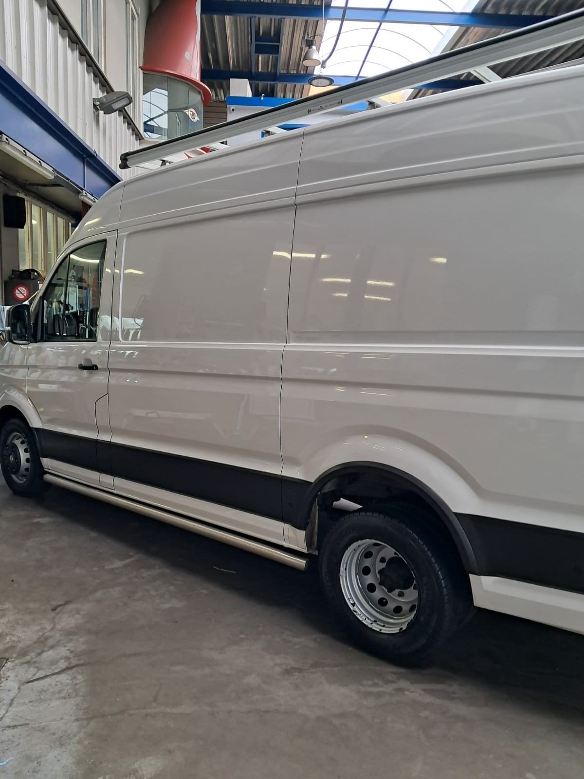 Volkswagen Crafter PDC 2.0 TDI 177pk L3 364/3500 4MOTION AWD, Automaat, 4 cilinders, Volkswagen, Wit