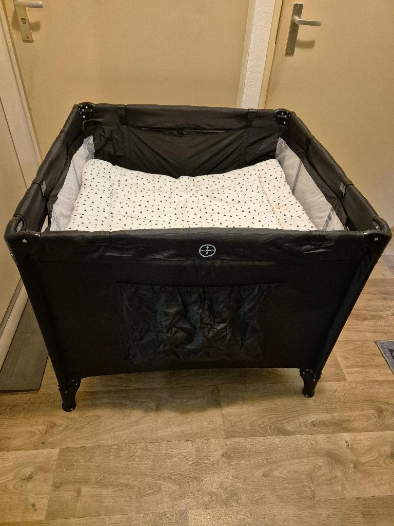 Inklapbare box, Kinderen en Baby's, Ophalen, Zo goed als nieuw, Vierkant, In hoogte verstelbaar