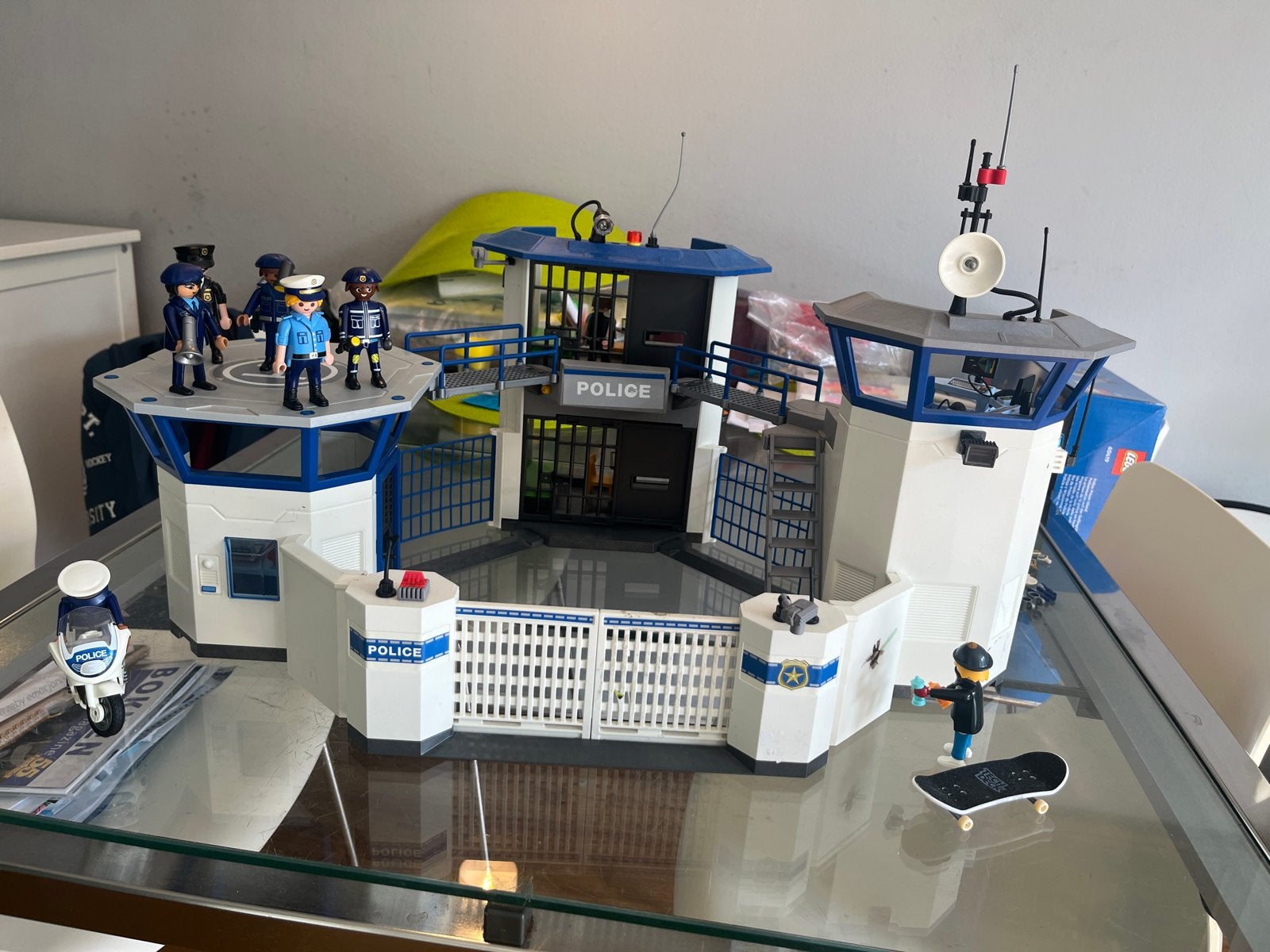 Playmobil City Action Politiebureau met veel accessoires, Ophalen of Verzenden, Gebruikt