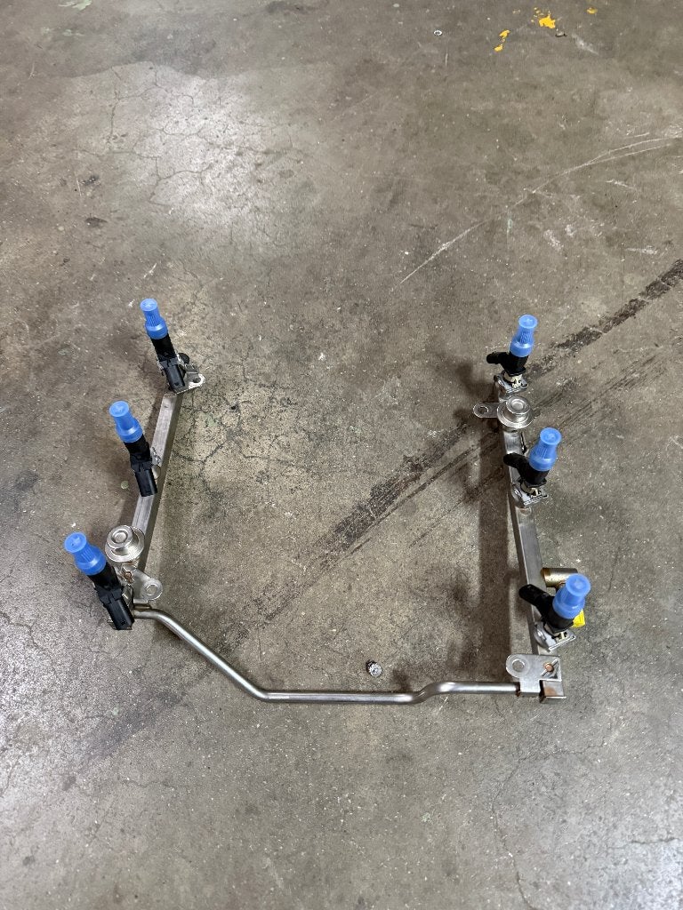 6x Injector met common rail Mercedes W164 MA272 078 02 49/80, Auto-onderdelen, Motor en Toebehoren, Ophalen of Verzenden, Gebruikt