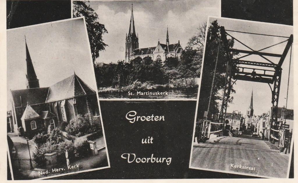 Voorburg, Ophalen of Verzenden, 1940 tot 1960, Gelopen, Zuid-Holland