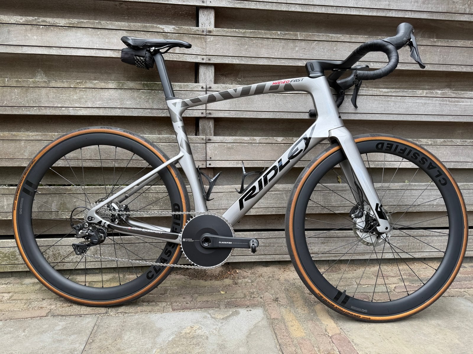 Ridley Kanzo Fast maat L met Classified schakelsysteem., 28 inch, Carbon, Heren, Zo goed als nieuw