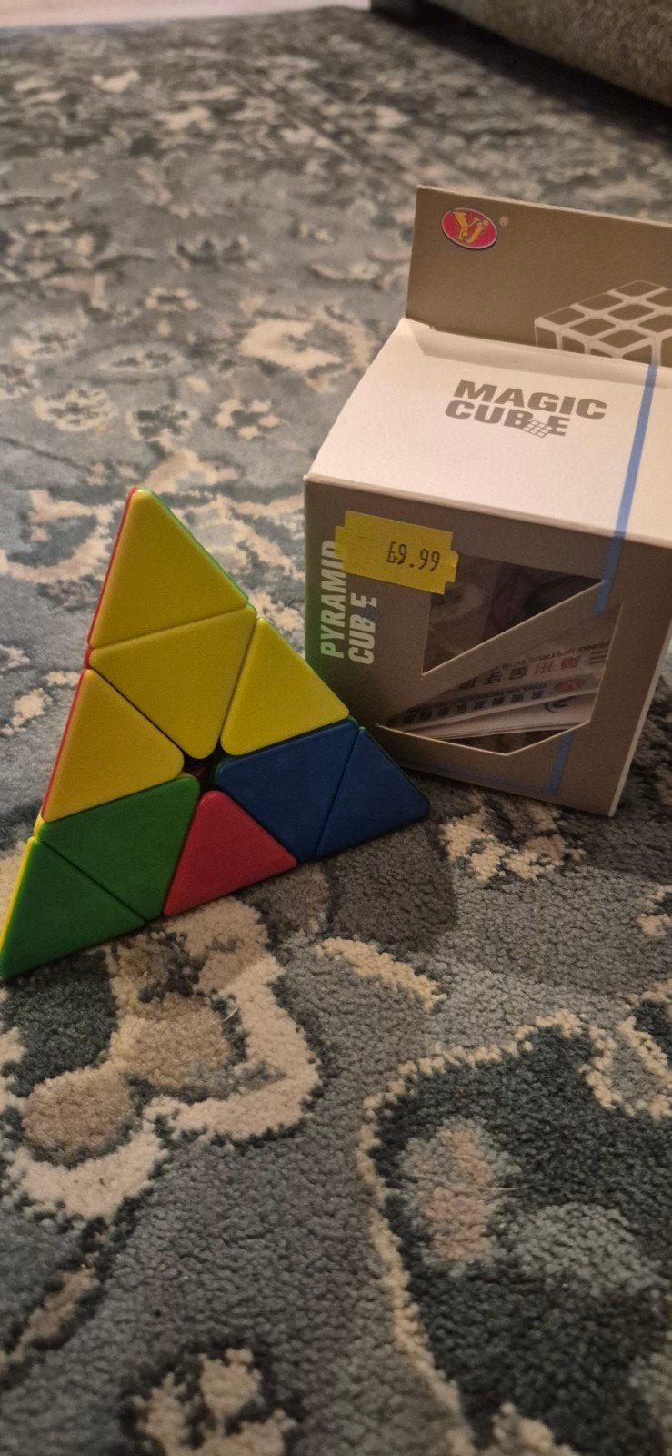 Pyramide Magic Cube - Hersenkraker Puzzel, Hobby en Vrije tijd, Denksport en Puzzels, Ophalen of Verzenden, Minder dan 500 stukjes