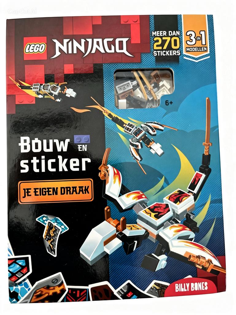 Lego Ninjago Sticker je eigen draak, Ophalen, Nieuw