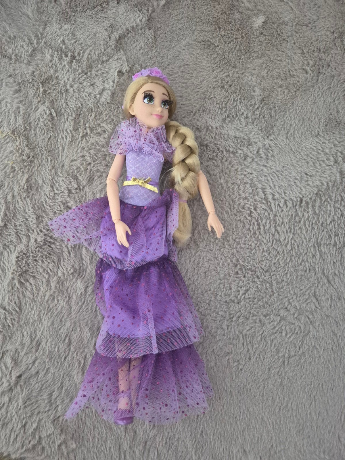 Rapunzel Barbie pop met lang blond vlecht haar, Ophalen, Zo goed als nieuw, Barbie