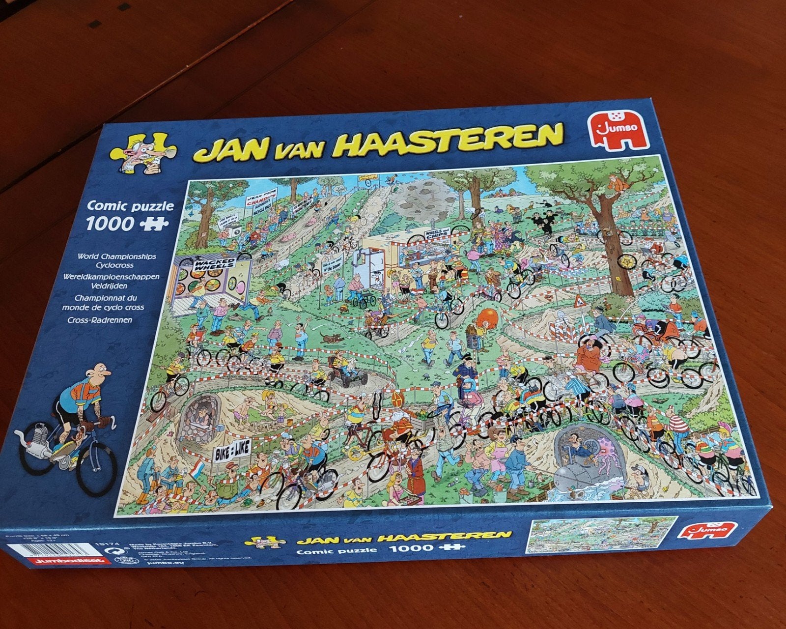 van Jaasteren 1000 stukjes  COMPLEET, Ophalen of Verzenden, 500 t/m 1500 stukjes, Zo goed als nieuw