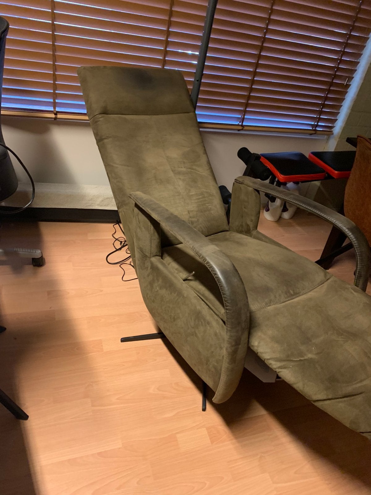 Relaxstoel, Ophalen, Gebruikt, Minder dan 75 cm, Stof