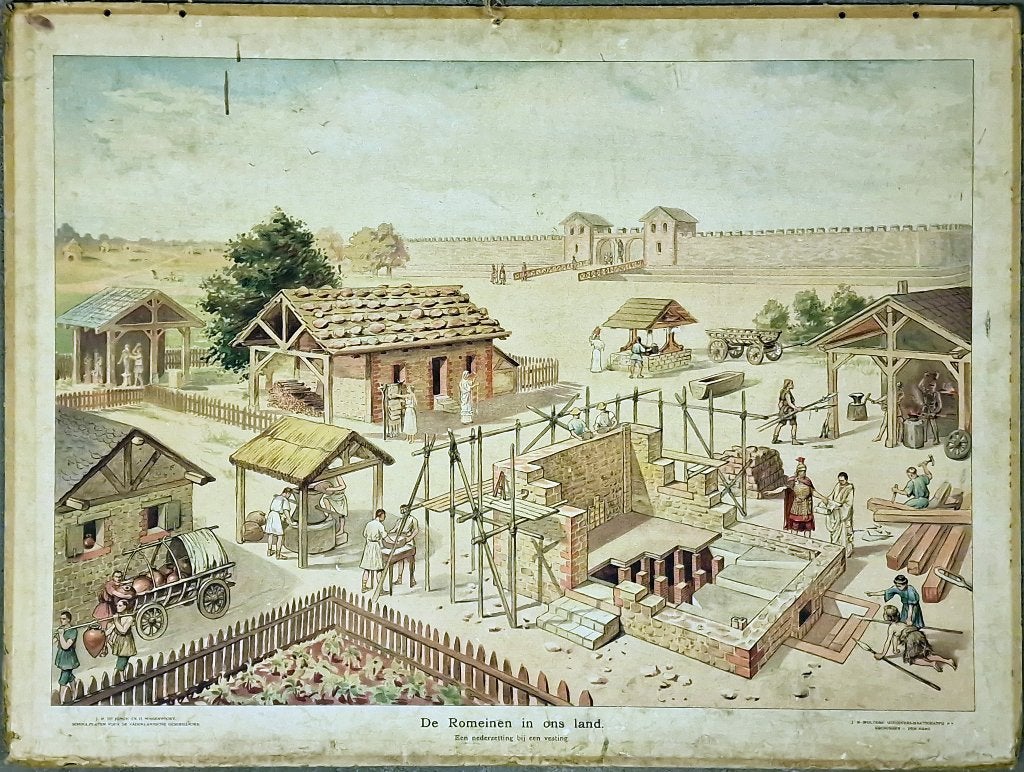 De Romeinen in ons land / Gerard van Hove, Ophalen, Geschiedenis