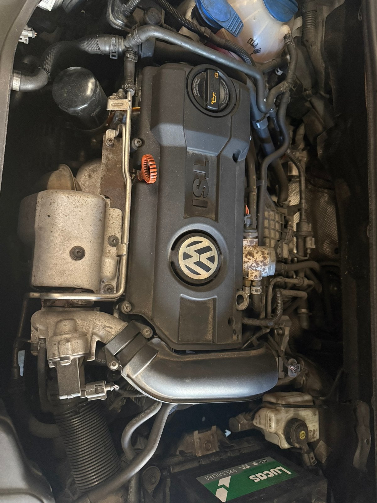 Caxa cax motor 1.4 tsi, Ophalen