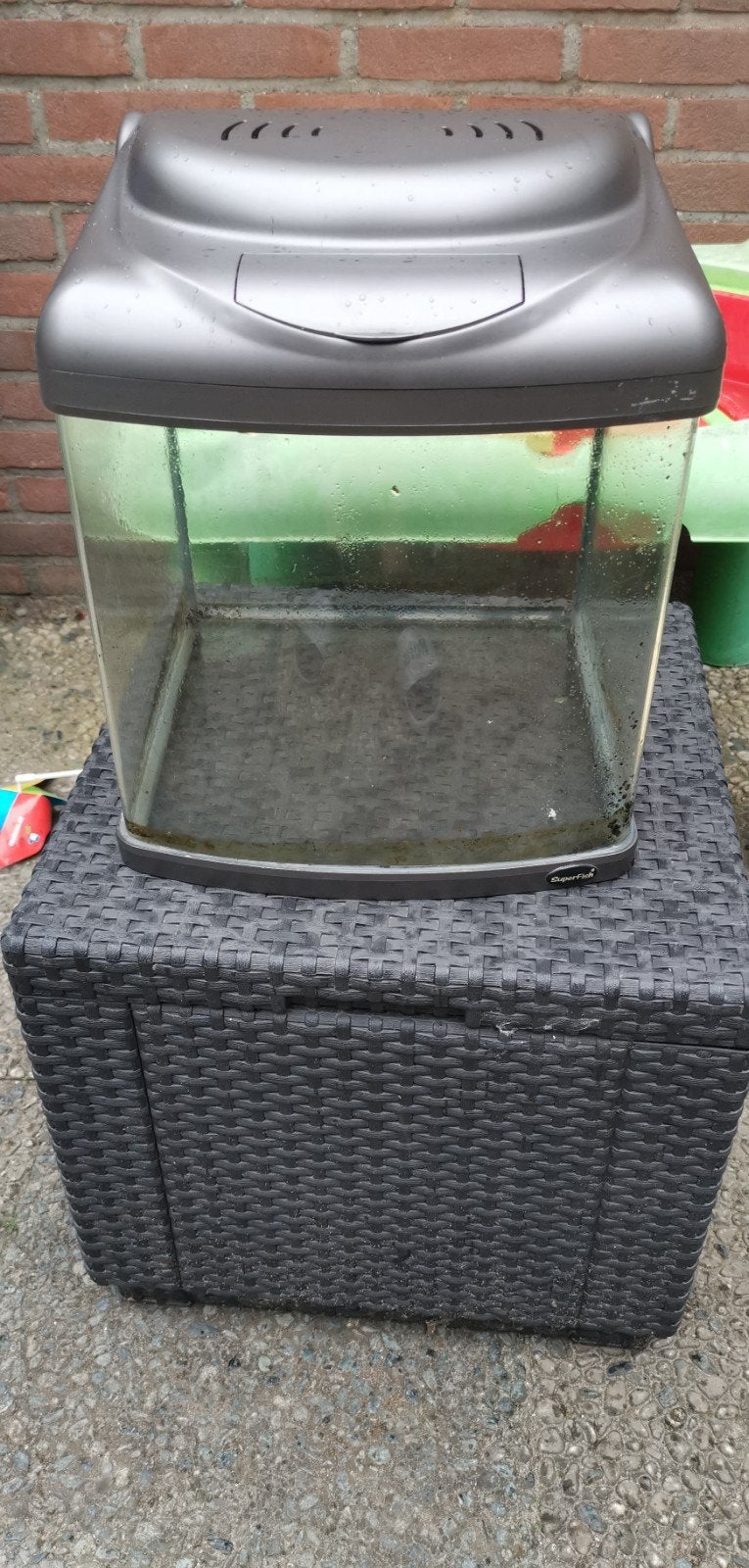 Bijna gratis, Superfish aqua 40 aquarium, Ophalen, Zo goed als nieuw, Leeg aquarium