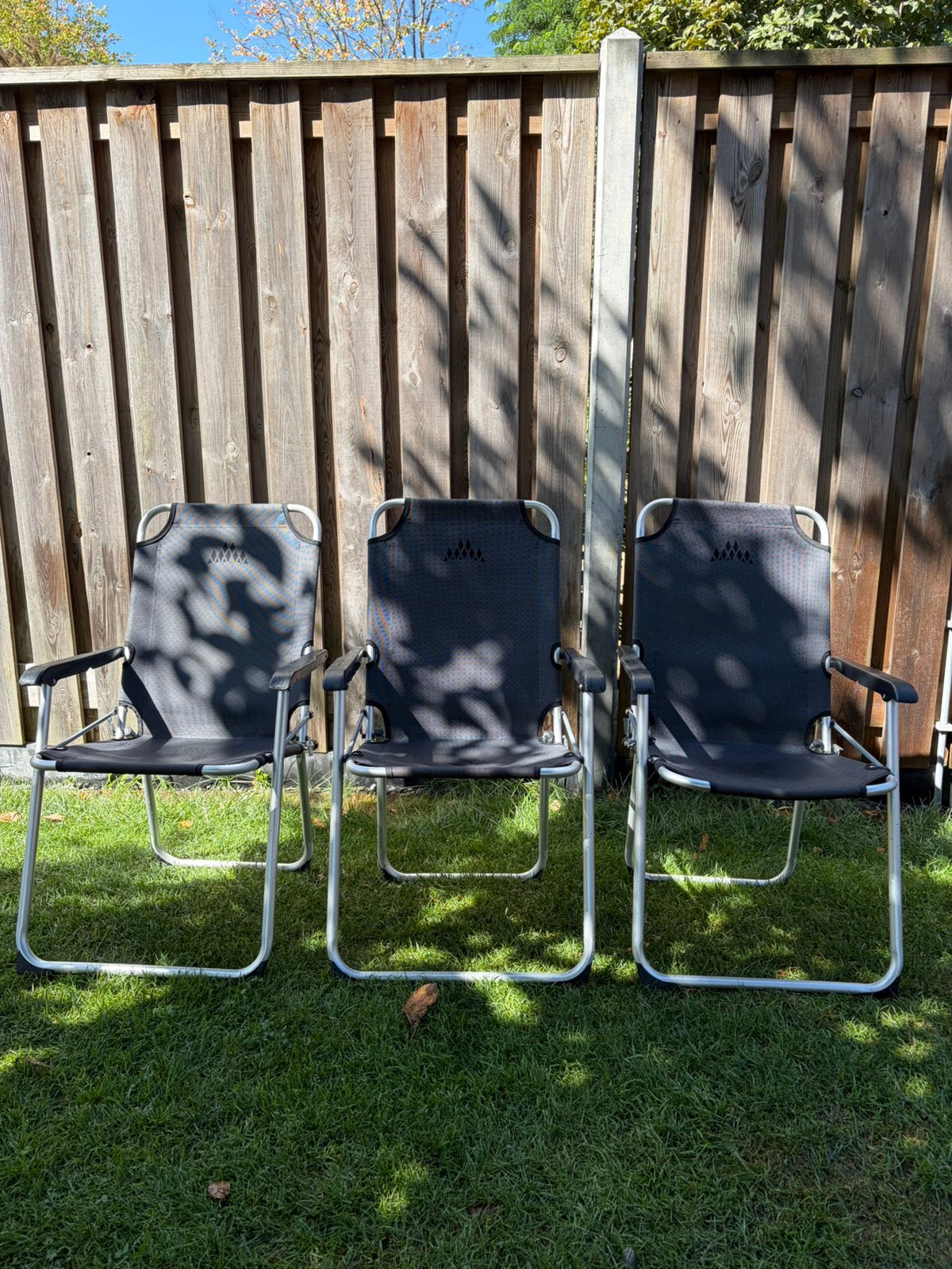 3 Obelink stoelen, Ophalen of Verzenden, Zo goed als nieuw, Campingstoel