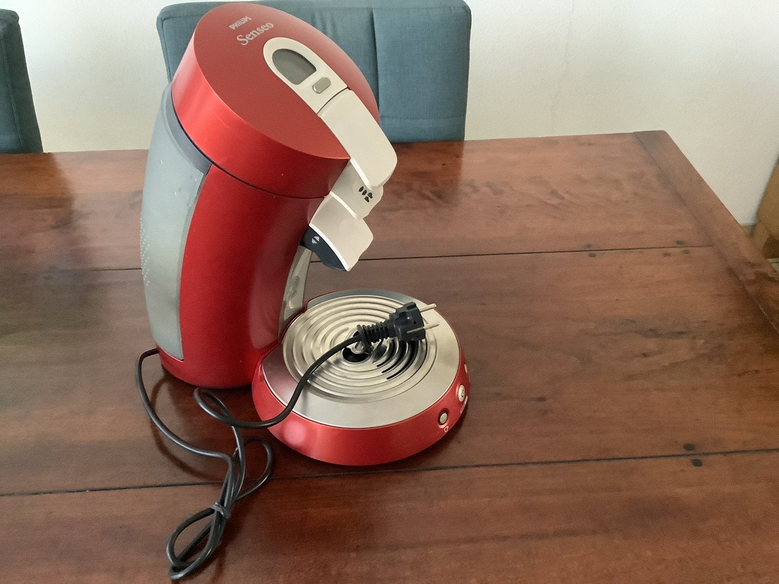 Philips Senseo Koffiezetapparaat - Rood type HD7830, Ophalen, Gebruikt, Koffiemachine, 2 tot 4 kopjes