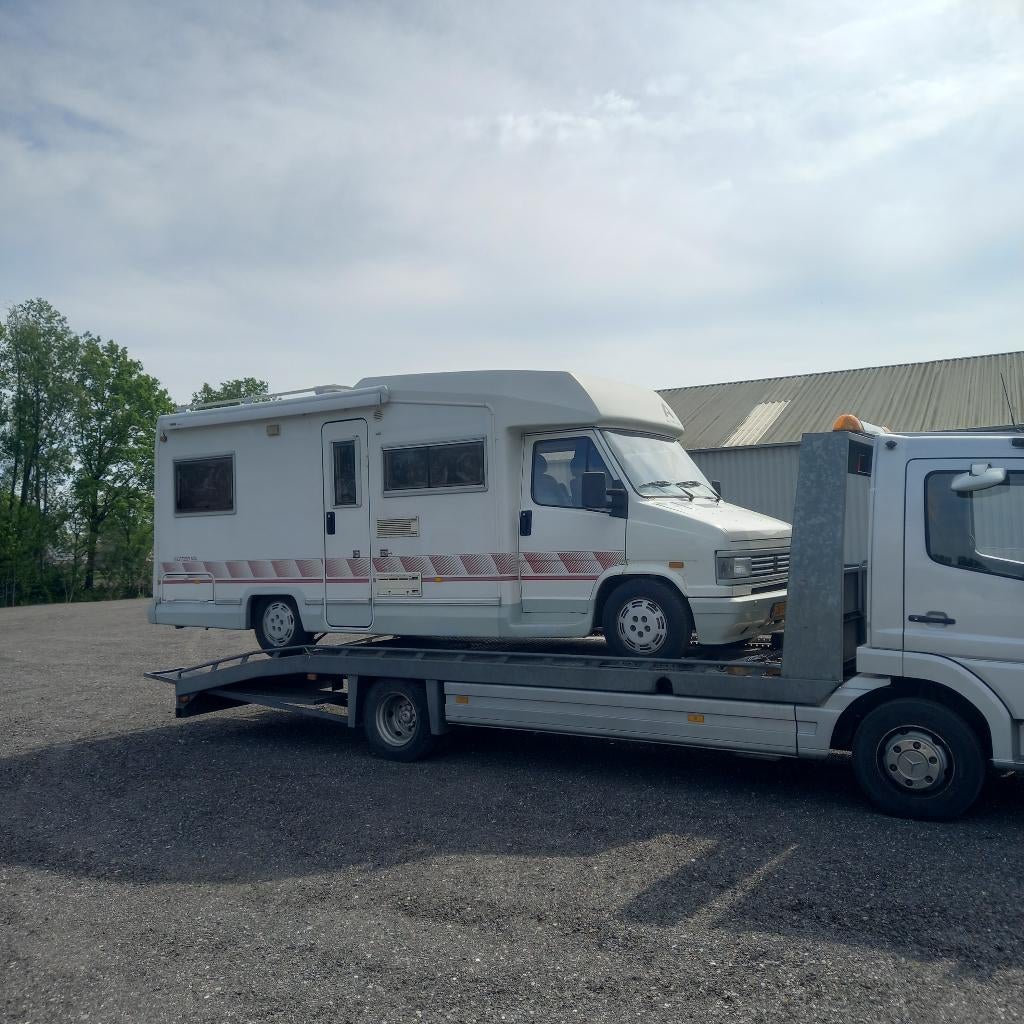 PEUGEOT J5 CAMPER BWJR 1993 ZEER MOOIE CAMPER MOTOR DEFECT, Overige merken, Bedrijf, 7 tot 8 meter, Cassettetoilet