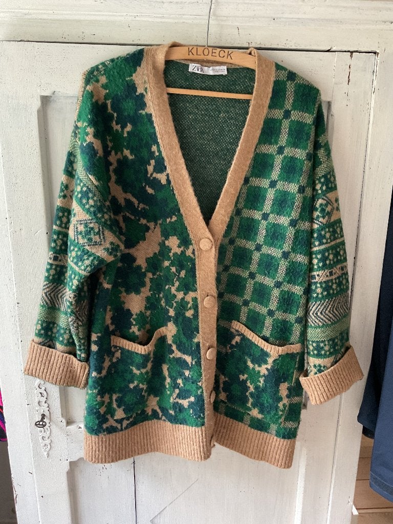 Super toffe vest, ZARA, los model, medium, Kleding | Dames, Maat 38/40 (M), Zara, Ophalen of Verzenden, Gedragen