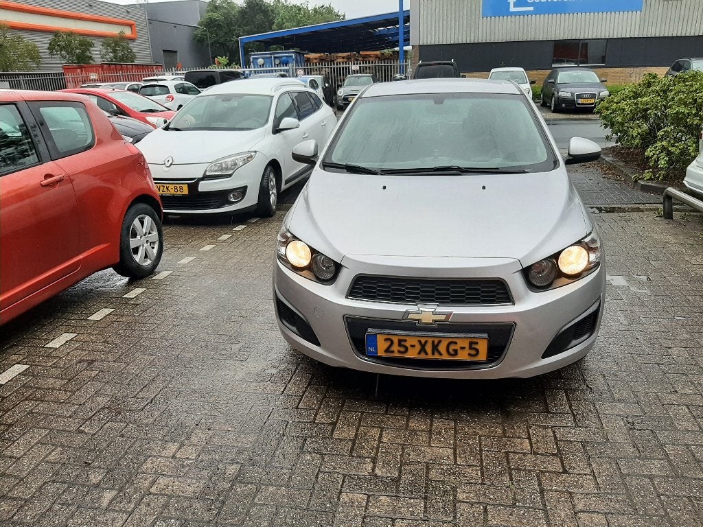 Chevrolet Aveo 1.3D 5-DEURS 2012 Grijs, Auto's, 28 km/l, Origineel Nederlands, Particulier, 500 kg