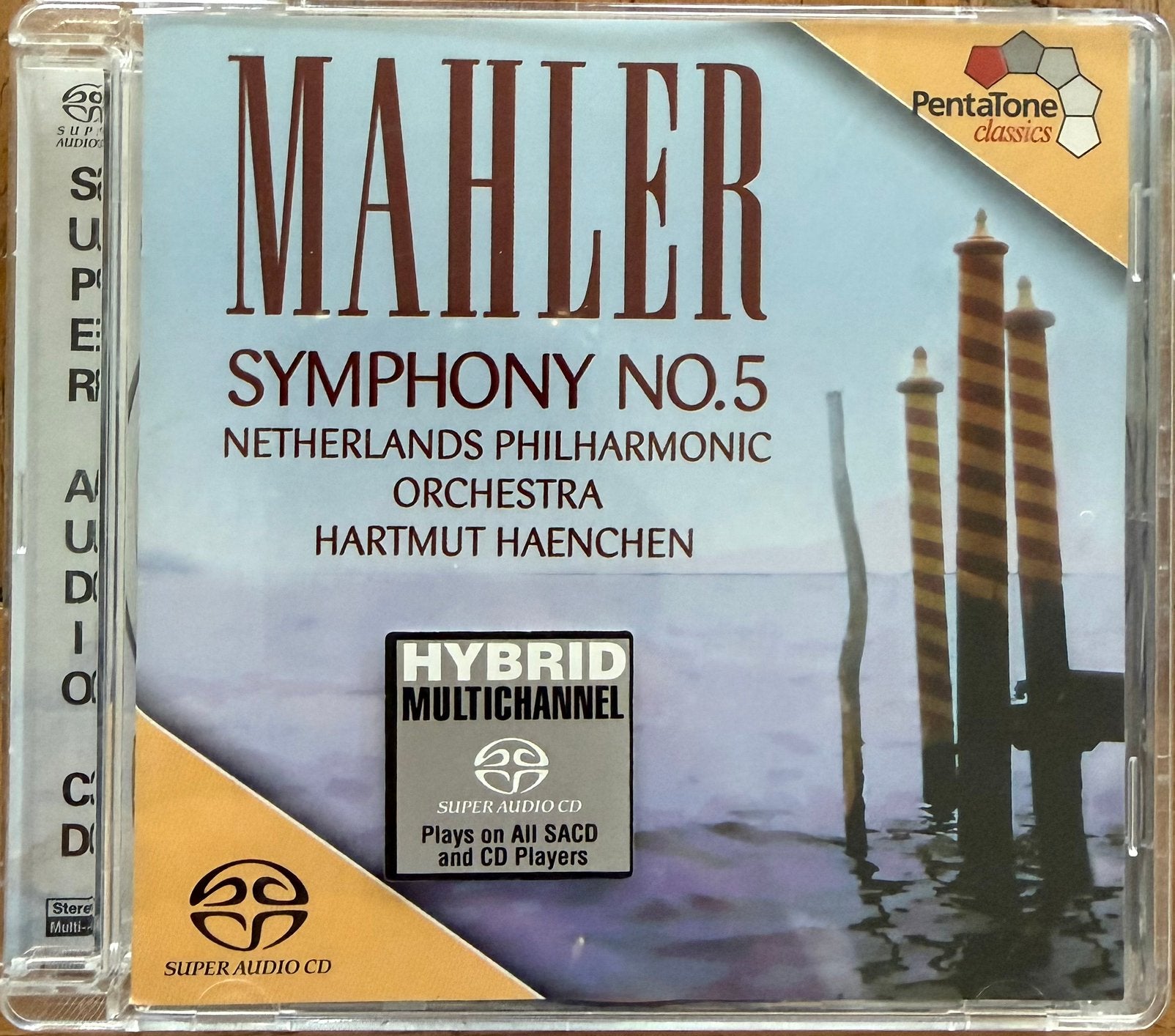 Mahler, Symphony No. 5 - NPO - Haenchen Hybrid SACD, Speciale editie, Modernisme tot heden, Ophalen of Verzenden, Zo goed als nieuw