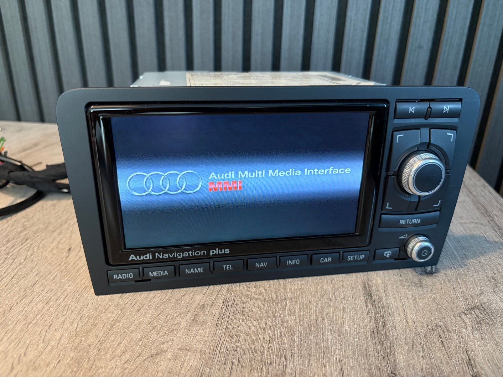 Radio Navigation Plus RNSE-PU Audi A3 S3 RS3 8P 8P0035193G, Ophalen of Verzenden, Zo goed als nieuw