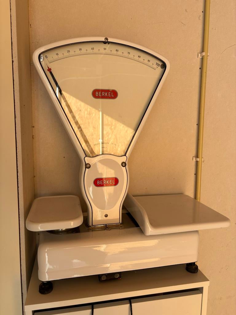 Vintage Berkel Weegschaal - Type E - 15 kg, Ophalen, Gebruikt, Overige typen, Minder dan 50 kg