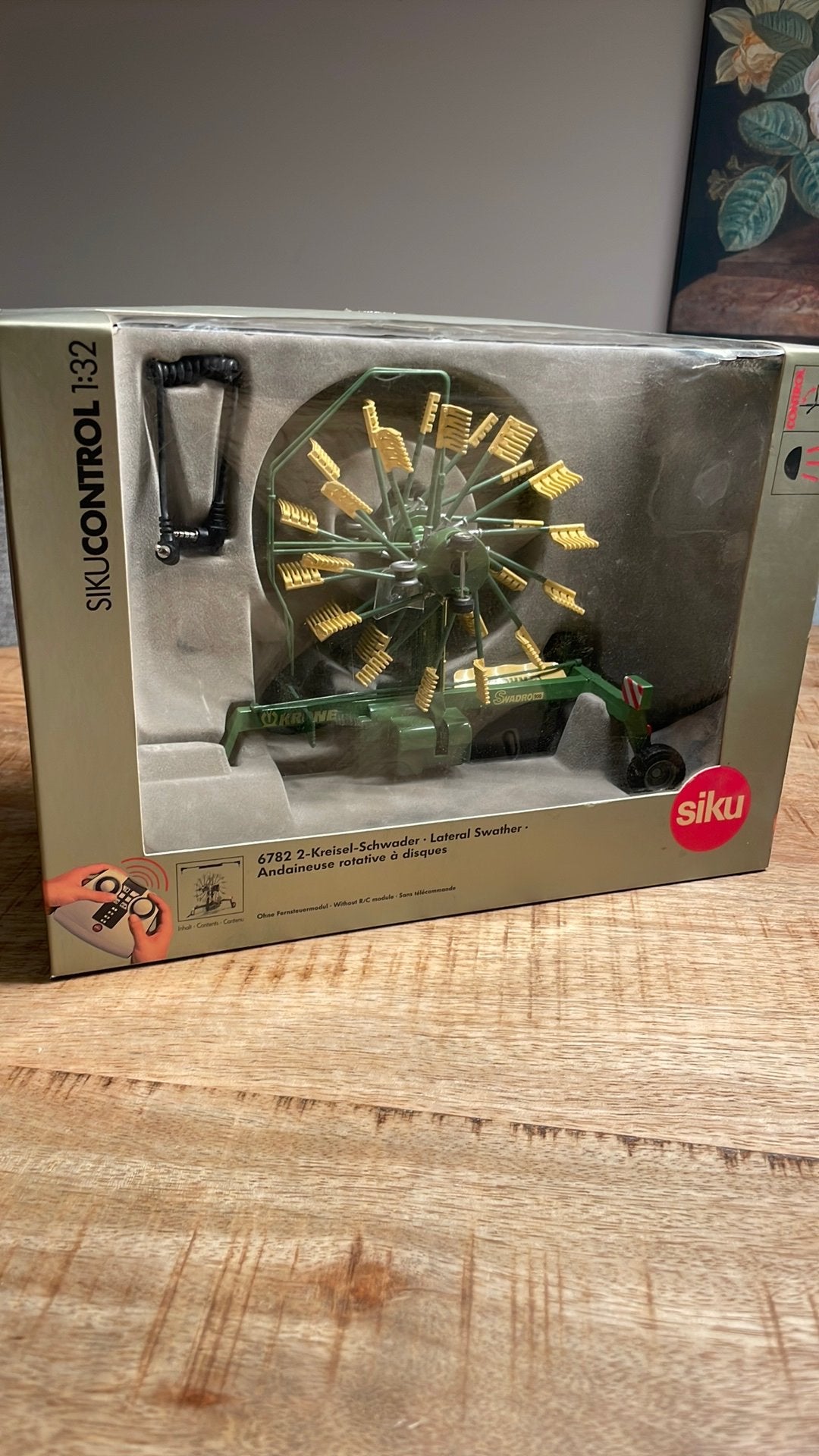 Siku control krone hark, Ophalen of Verzenden, Zo goed als nieuw, Tractor of Landbouw, SIKU
