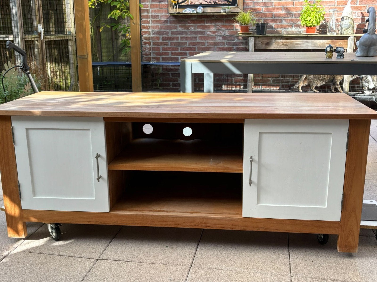 Tv meubel, Huis en Inrichting, Ophalen, Gebruikt, 150 tot 200 cm, Minder dan 100 cm