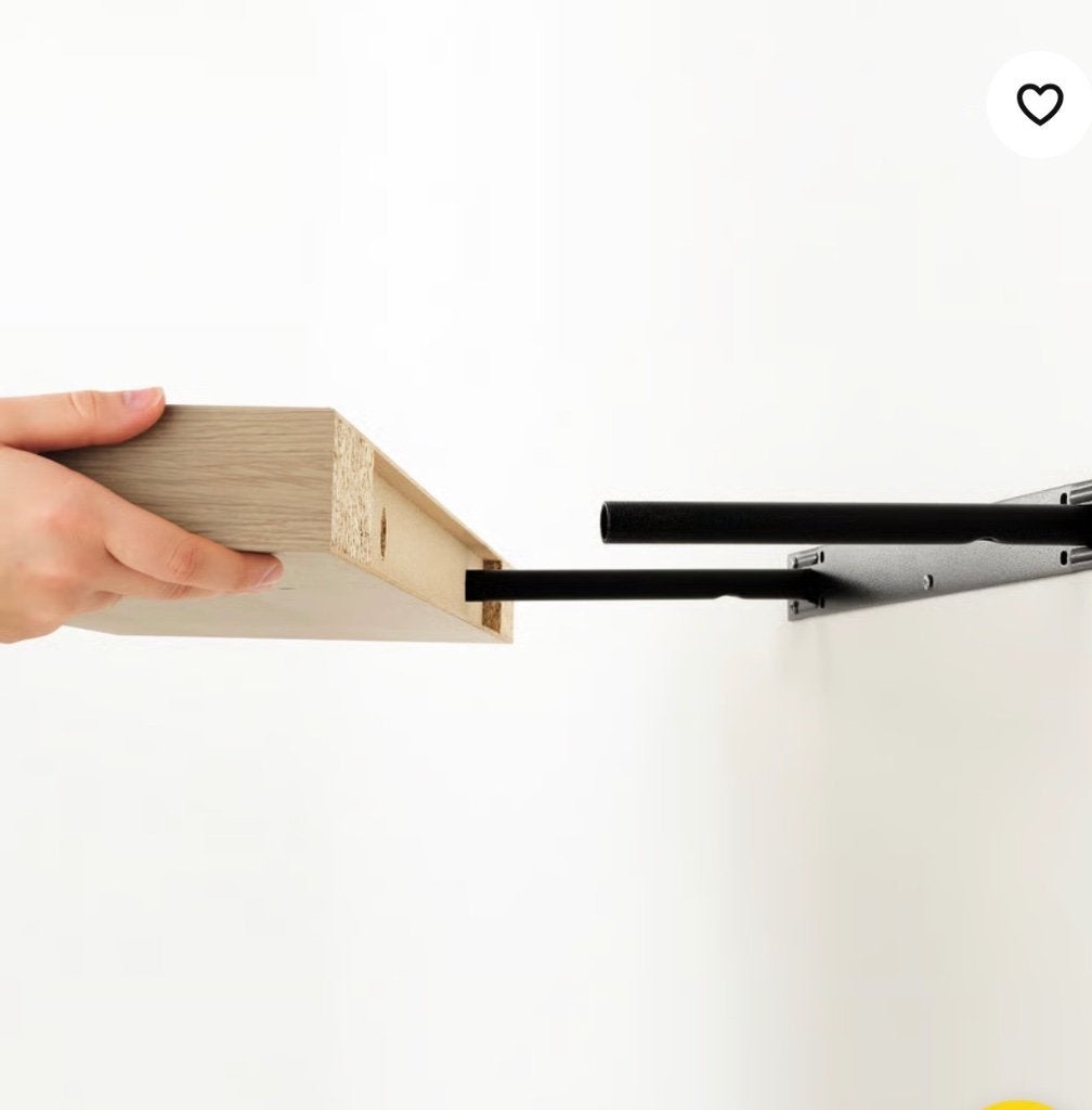 Zweefplank van IKEA 2 stuks €15, Ophalen, Gebruikt, Hout, Decoratieobject