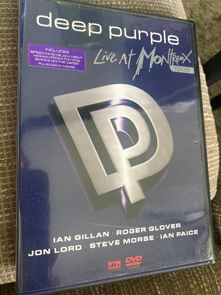 Deep Purple : Live At Montreux ( dvd ), Alle leeftijden, Ophalen of Verzenden, Zo goed als nieuw