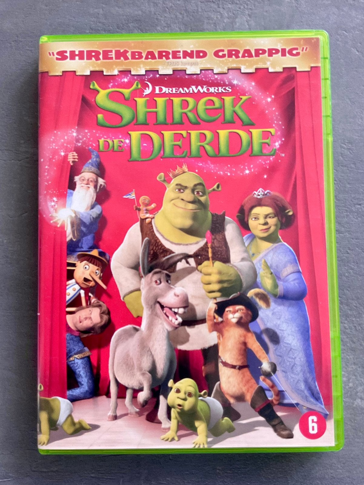 Shrek de Derde DVD (origineel), Animatie, Amerikaans, Ophalen of Verzenden, Zo goed als nieuw