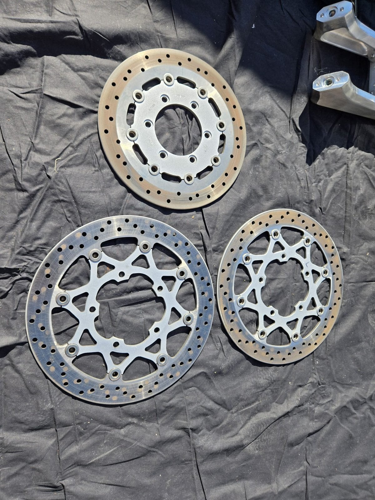 Originele Suzuki Intruder M1800R OEM Remschijven Voor+Achter, Ophalen