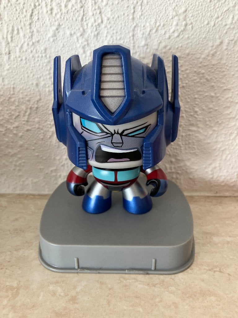 Hasbro Transformers Mighty Mugs Optimus Prime, Verzamelen, Transformers, G1, Ophalen of Verzenden, Gebruikt, Autobots