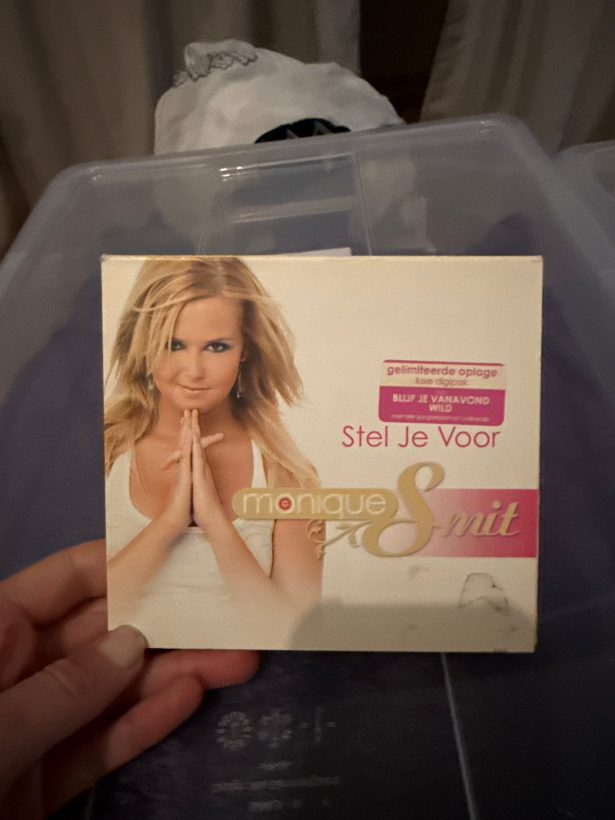 Monique Smit - Stel Je Voor (CD Single), Cd's en Dvd's, Gebruikt, Ophalen of Verzenden, Pop, Single