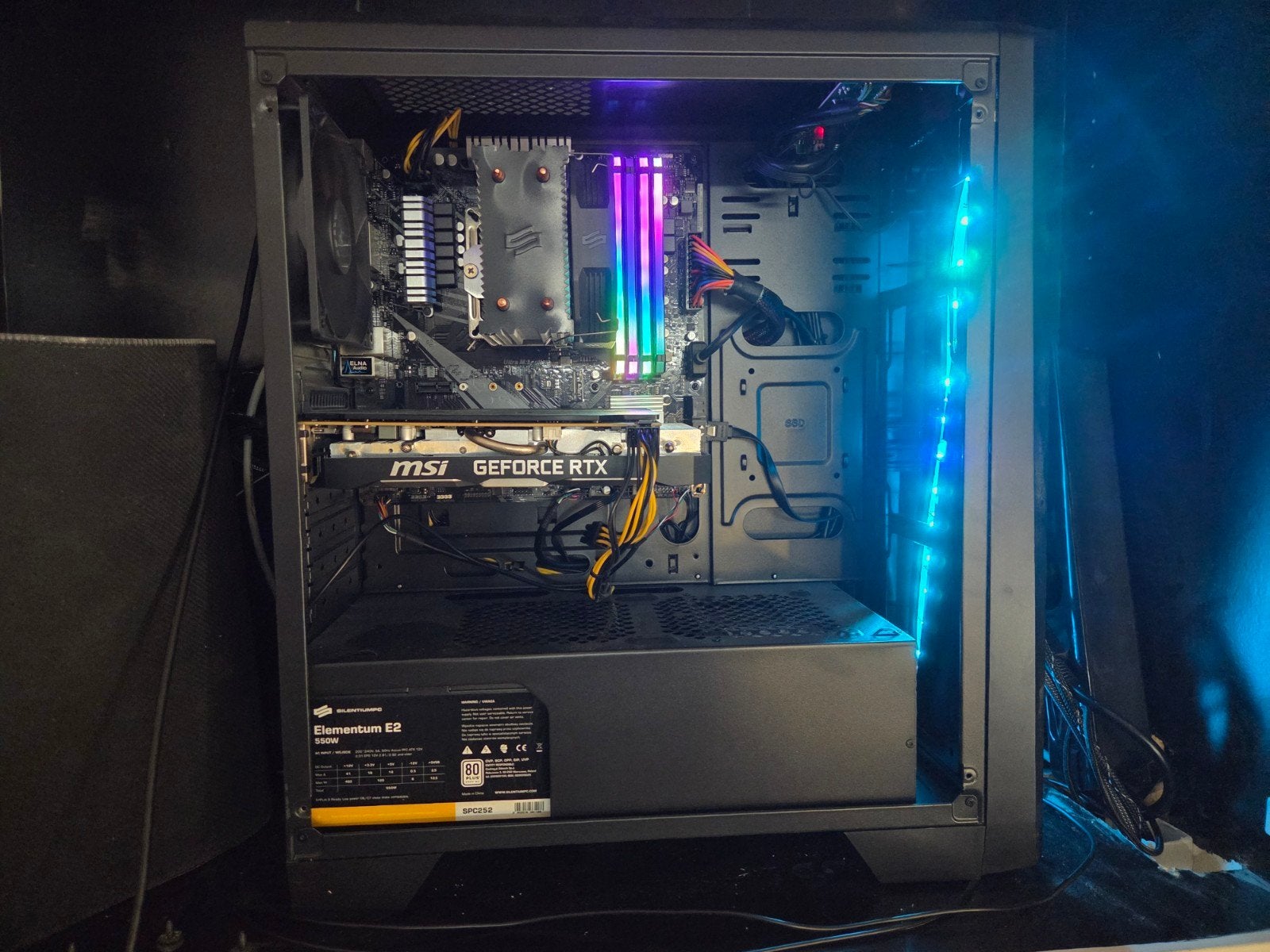 Gaming PC Ryzen 5 3600 RTX 2070 32GB RAM | 1TB HDD + 256G, Computers en Software, Desktop Pc's, Ophalen, 32 GB, AMD Ryzen 5, Zo goed als nieuw
