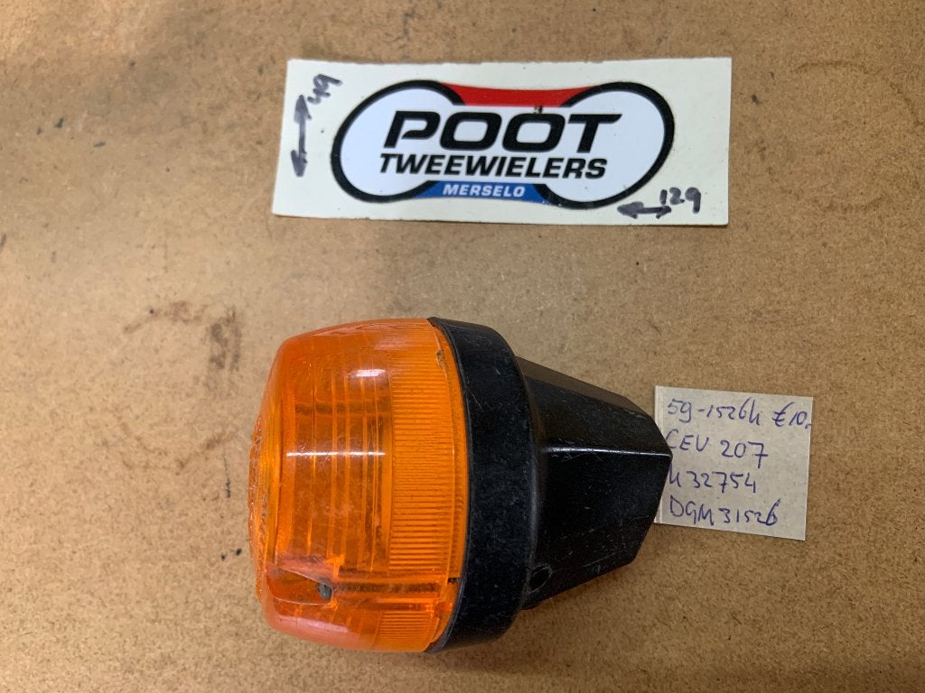 CEV 207 Knipperlicht, Ophalen, Gebruikt
