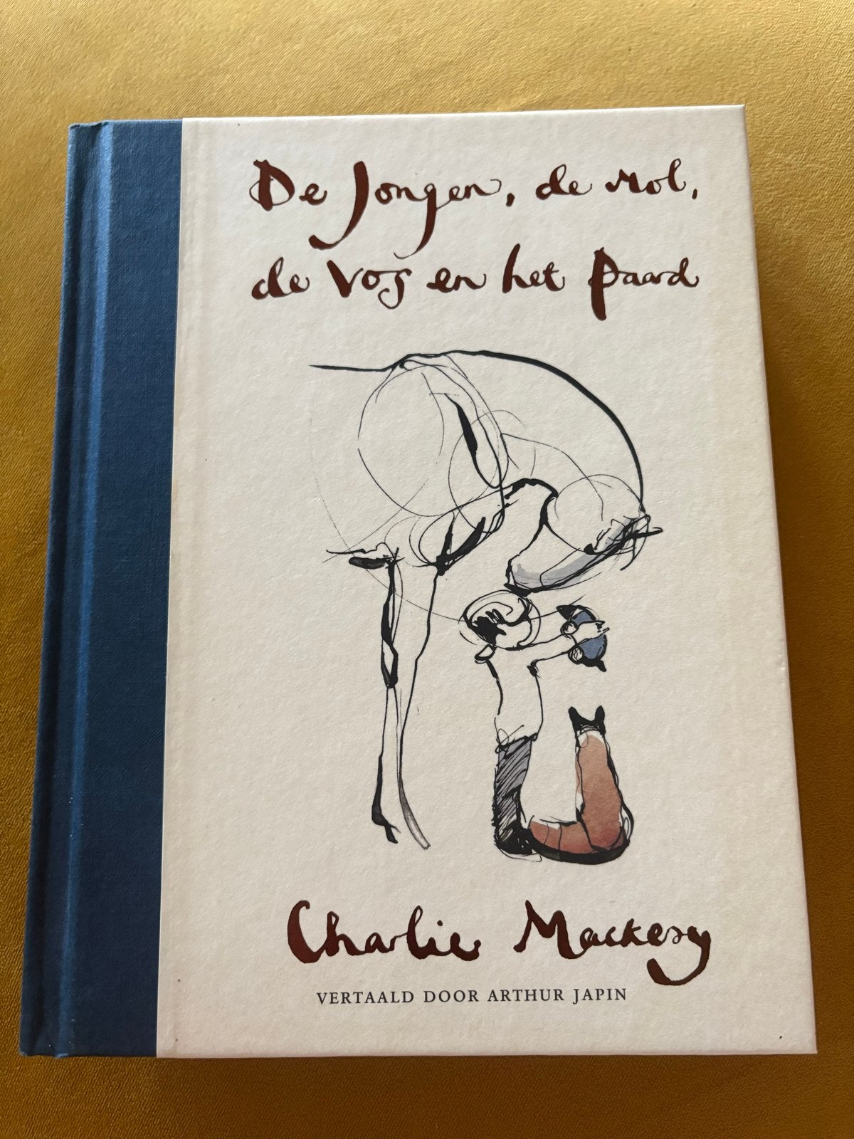 De Jongen, de Mol, de Vos en het Paard - Charlie Mackesy, Ophalen of Verzenden, Zo goed als nieuw, Europa overig