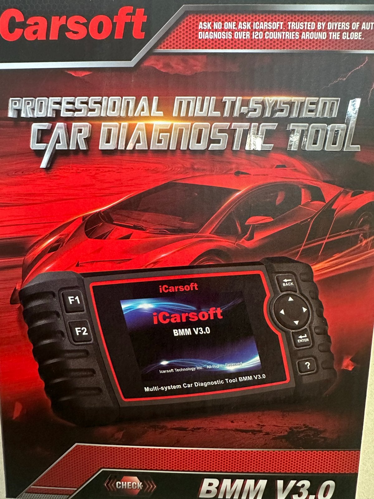 iCarsoft BMM V3.0 Professionele Auto Diagnosetool, Ophalen, Nieuw