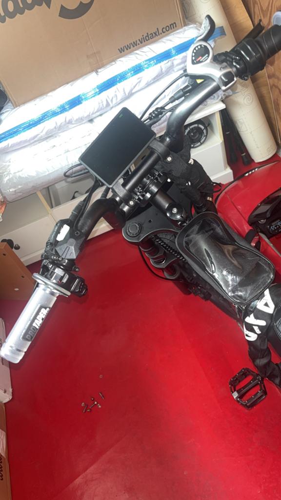 Stoere Fatbike E-bike - Zwart, Fietsen en Brommers, Elektrische fietsen, Gebruikt, 51 tot 55 cm, 30 tot 50 km per accu, Ophalen