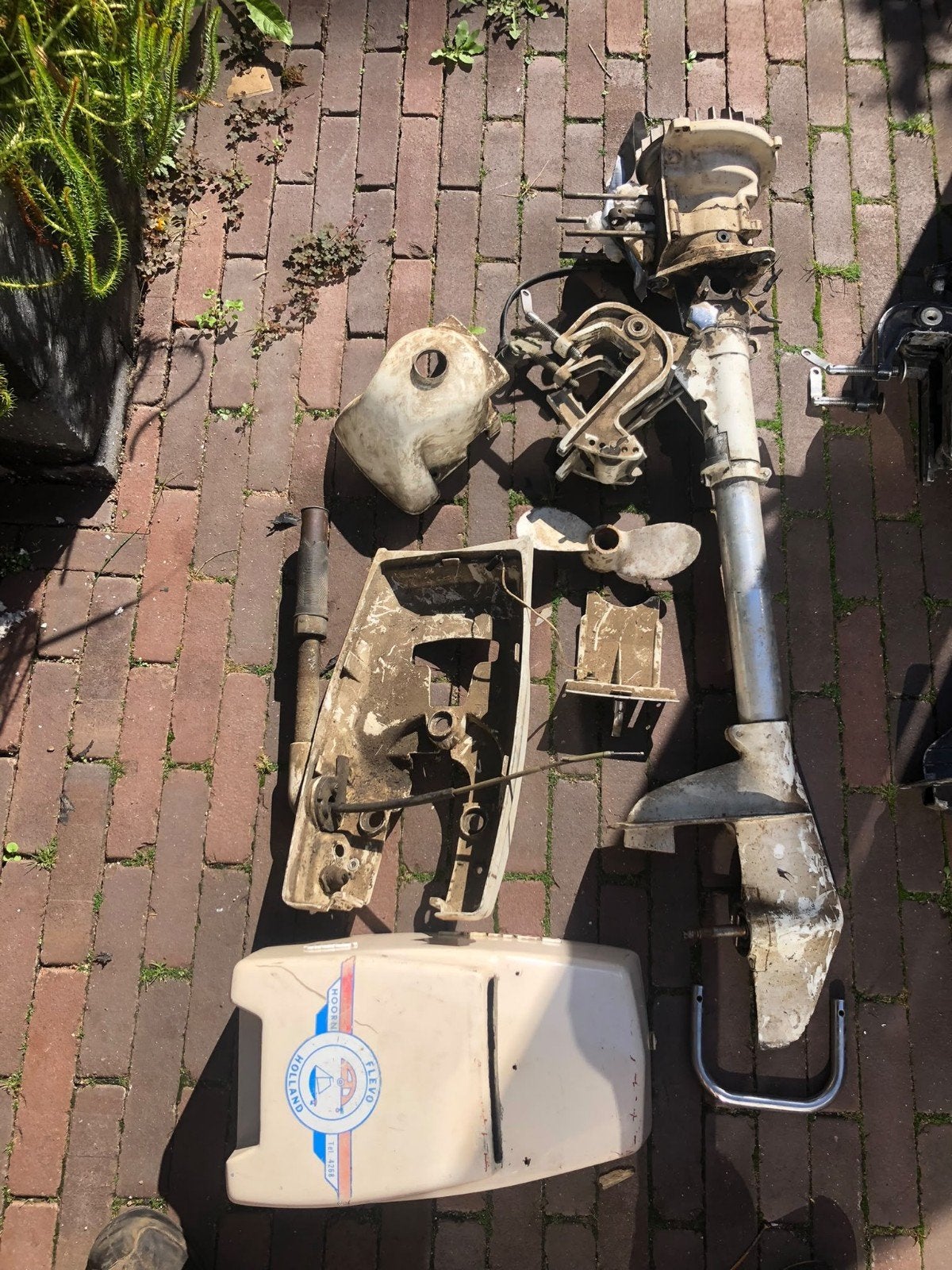 onderdelen tomos buitenboordmotor uit 1964, Ophalen, Gebruikt, Motor en Techniek