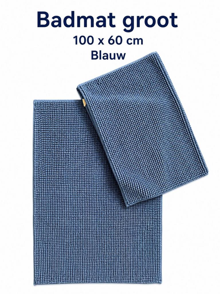 Badmatten 60 x 50 cm /100 x 60 cm/80 x 50 cm, Ophalen, Zo goed als nieuw, Overige typen