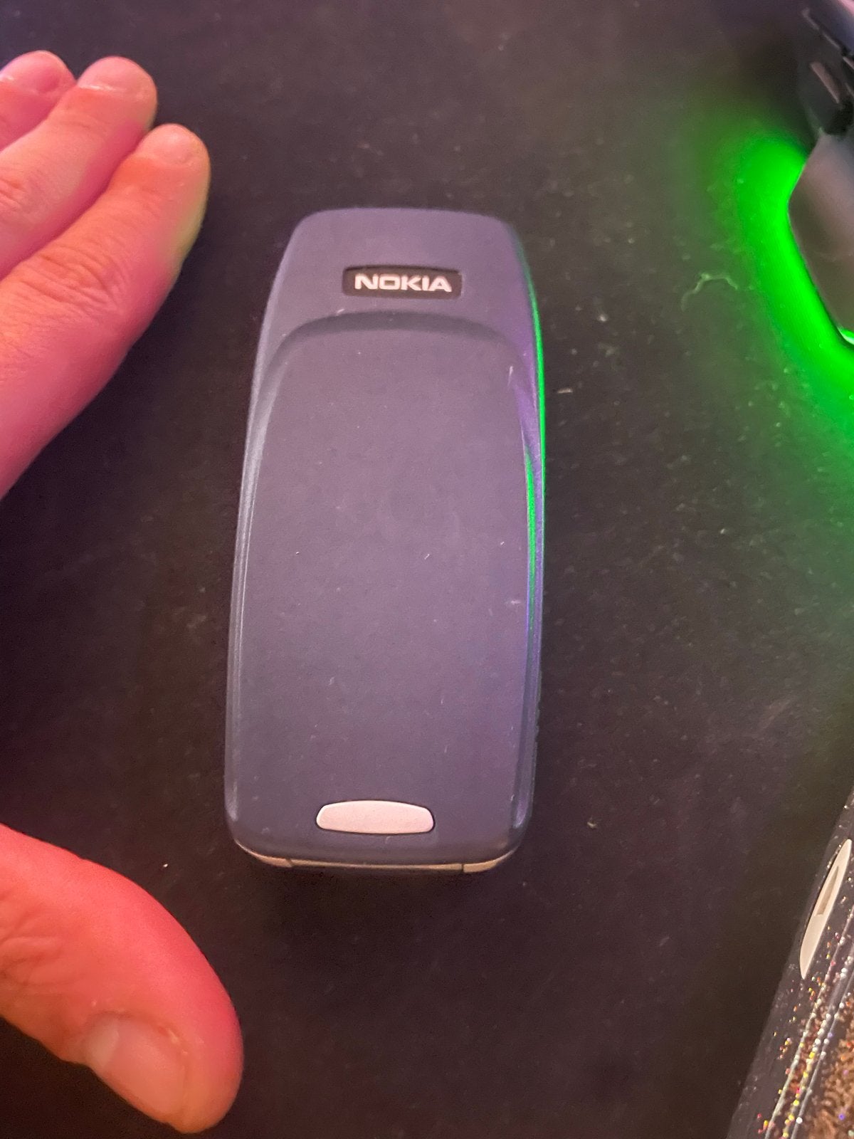 2xNokia 3310 - Klassieke Mobiele Telefoon, Gebruikt, Blauw, Geen camera, Fysiek toetsenbord