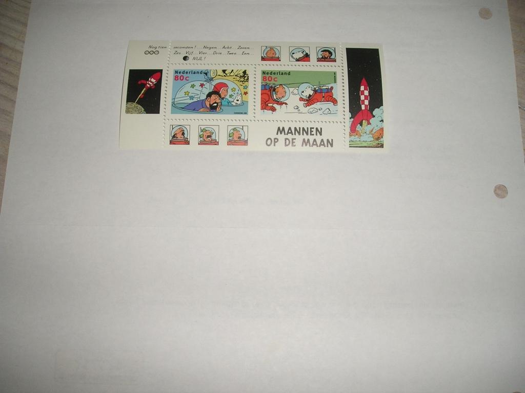 Nederland blok Kuifje 1999 postfris, Postzegels en Munten, Ophalen of Verzenden, Na 1940, Postfris