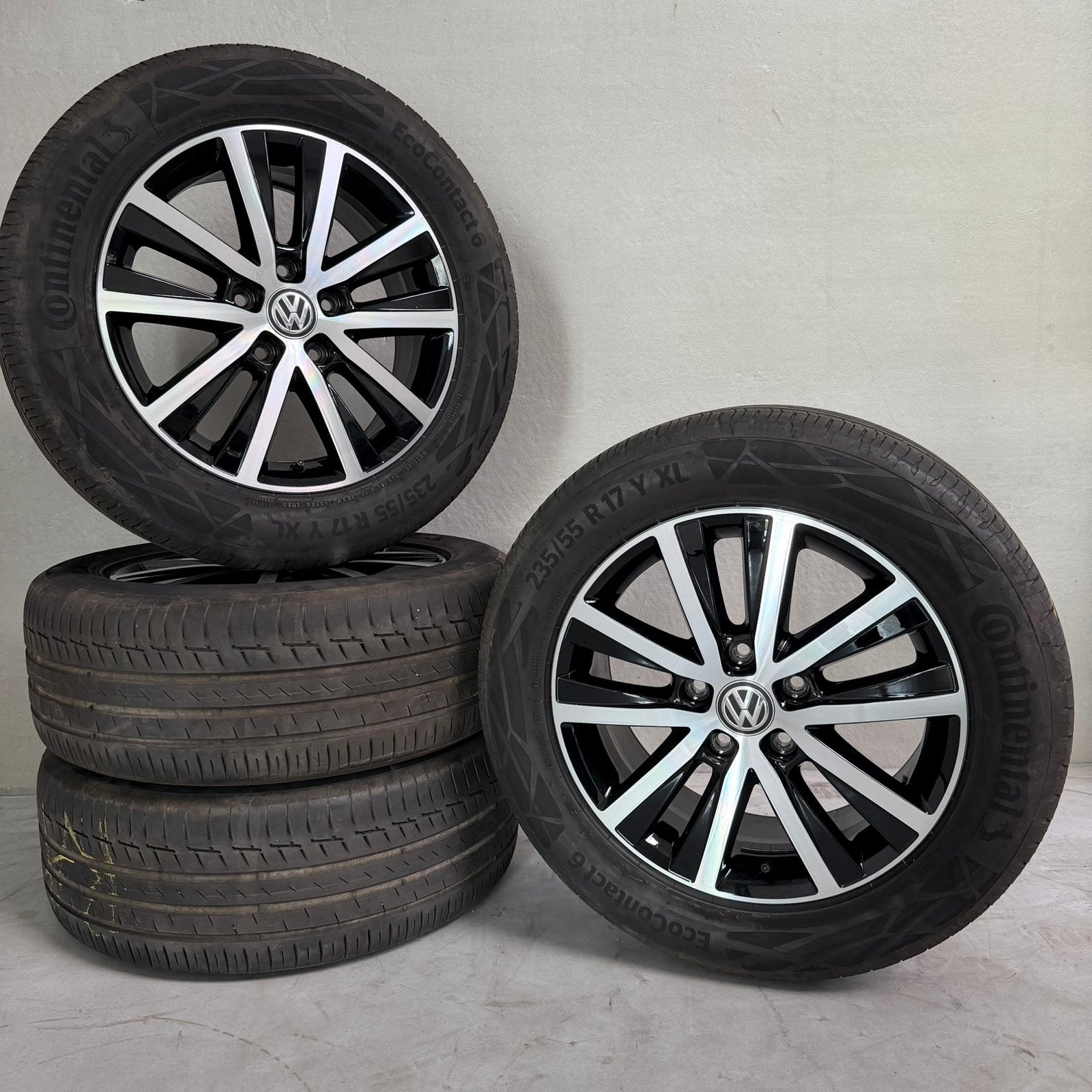 ☀️17 inch Origineel Volkswagen Transporter velgen met banden, Gebruikt, Banden en Velgen, 17 inch, Ophalen of Verzenden