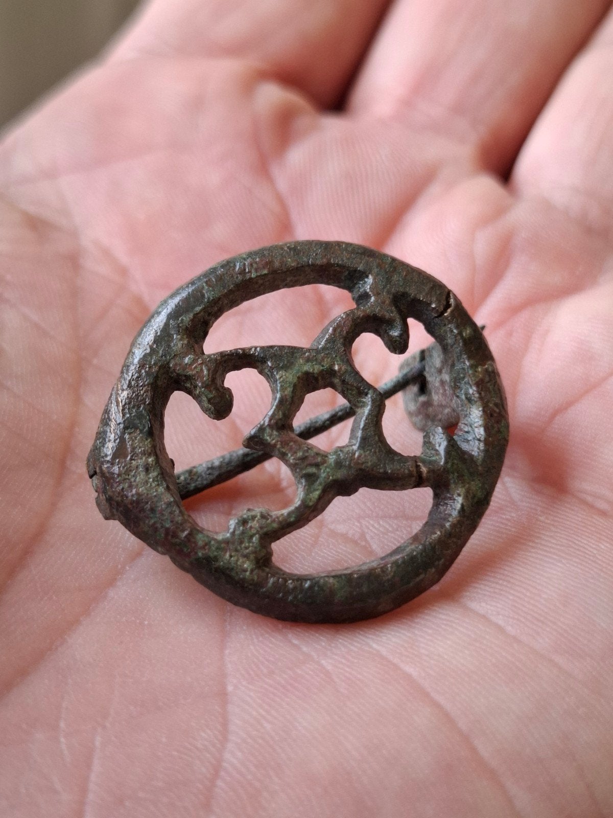 romeinse complete fibula bodemvondst, Antiek en Kunst, Ophalen of Verzenden