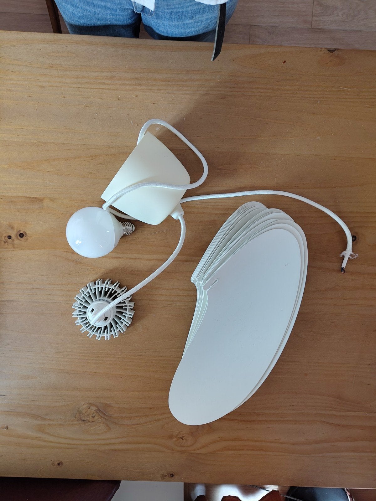 IKEA Skymningen lamp, Ophalen, Gebruikt