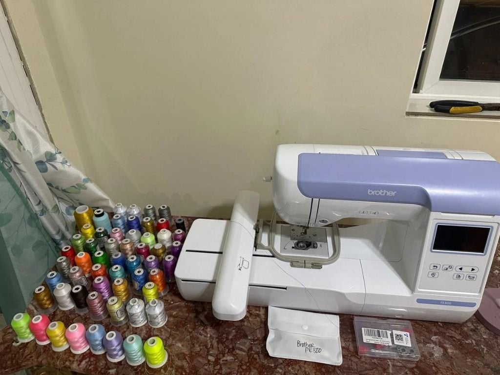 Brother PE800 Borduurmachine, Hobby en Vrije tijd, Borduren en Borduurmachines, Ophalen of Verzenden, Nieuw, Borduurmachine