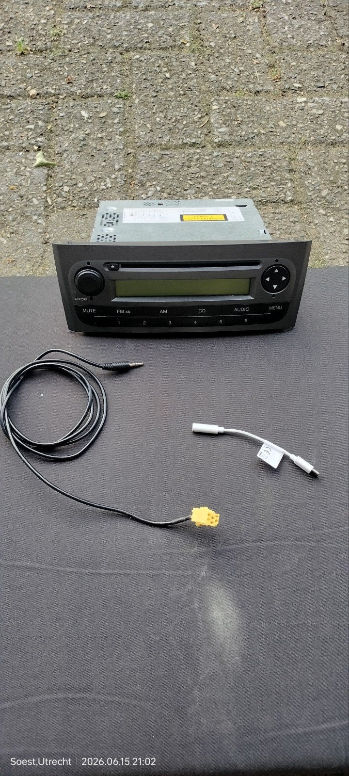 AUX-kabel  Fiat Punto, Ophalen, Gebruikt