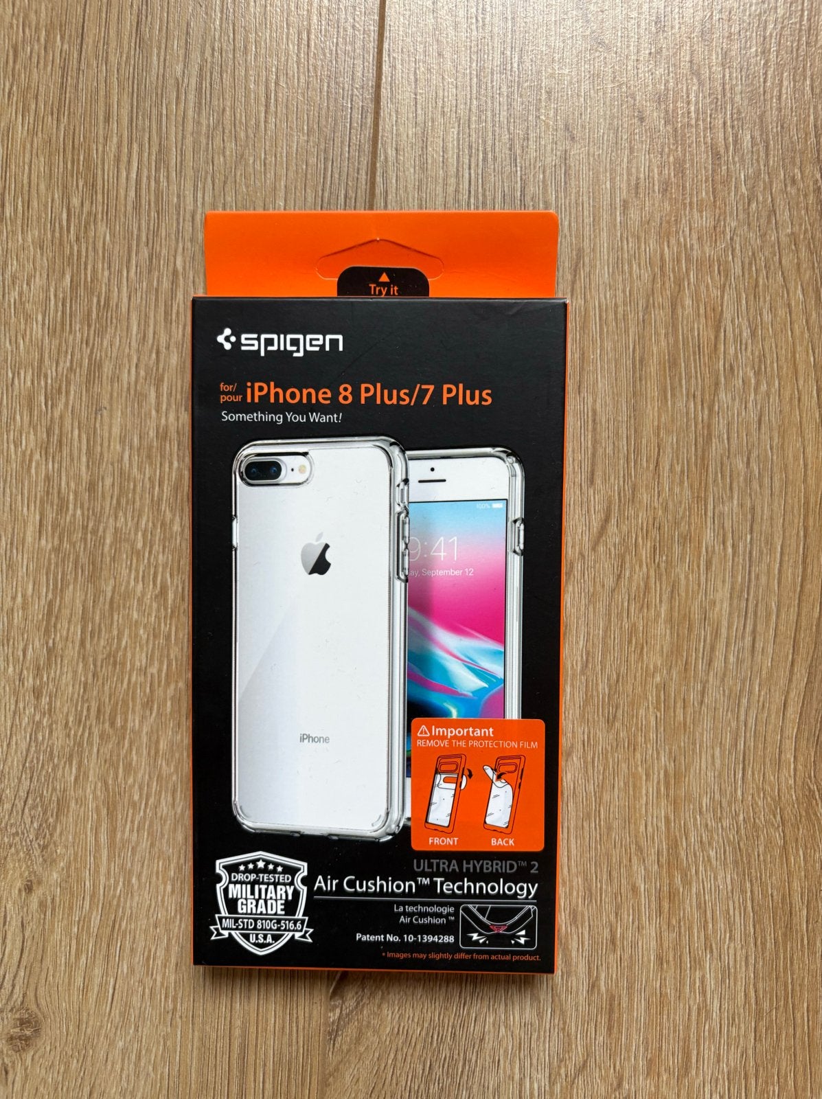 Nieuw Spigen Ultra Hybrid 2 hoesje voor iPhone 8 Plus/7 Plus, Telecommunicatie, Kunststof, Krasbestendig, IPhone 7 Plus, Nieuw