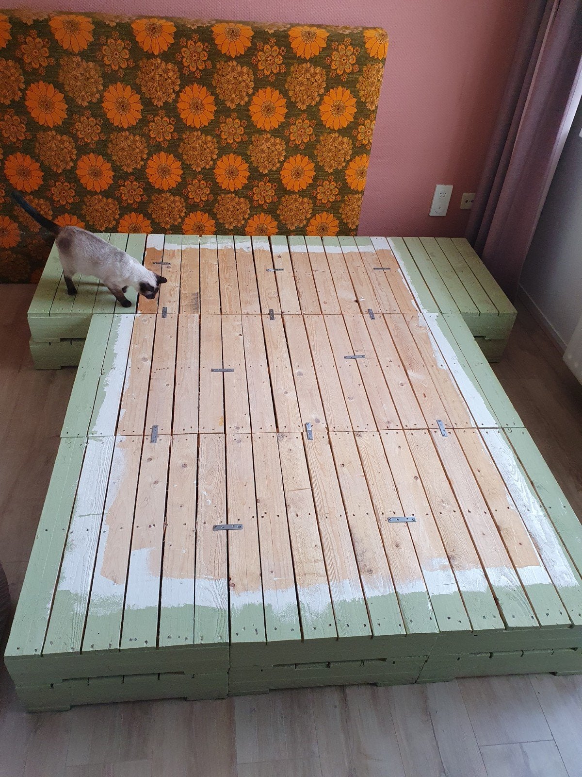 20 pallets B48H13L65, Ophalen, Gebruikt